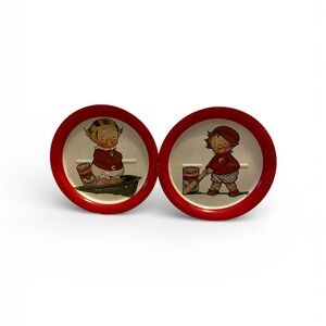 Campbell’s Soup Kids metal coaster set